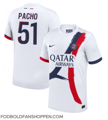 Paris Saint-Germain Willian Pacho #51 Udebanetrøje 2024-25 Kortærmet